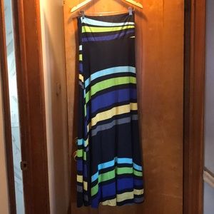 Strapless maxi Dress